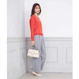 【イージーケア/ストレッチ】美ラクるスッキリ見えワイドパンツ | a.v.v【WOMEN】 | 詳細画像34 