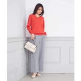 【イージーケア/ストレッチ】美ラクるスッキリ見えワイドパンツ | a.v.v【WOMEN】 | 詳細画像35 