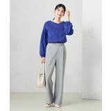 【イージーケア/ストレッチ】美ラクるスッキリ見えワイドパンツ | a.v.v【WOMEN】 | 詳細画像37 