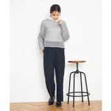 【イージーケア/ストレッチ】美ラクるスッキリ見えワイドパンツ | a.v.v【WOMEN】 | 詳細画像41 