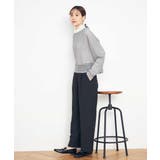 【イージーケア/ストレッチ】美ラクるスッキリ見えワイドパンツ | a.v.v【WOMEN】 | 詳細画像42 