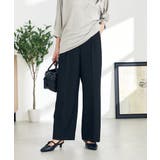 【イージーケア/ストレッチ】美ラクるスッキリ見えワイドパンツ | a.v.v【WOMEN】 | 詳細画像44 