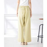 【イージーケア/ストレッチ】美ラクるスッキリ見えワイドパンツ | a.v.v【WOMEN】 | 詳細画像50 