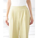 【イージーケア/ストレッチ】美ラクるスッキリ見えワイドパンツ | a.v.v【WOMEN】 | 詳細画像51 