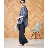 【イージーケア/ストレッチ】美ラクるイージーワイドパンツ | a.v.v【WOMEN】 | 詳細画像11 