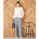 【イージーケア/ストレッチ】美ラクるイージーワイドパンツ | a.v.v【WOMEN】 | 詳細画像13 