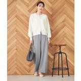 【イージーケア/ストレッチ】美ラクるイージーワイドパンツ | a.v.v【WOMEN】 | 詳細画像14 