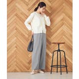 【イージーケア/ストレッチ】美ラクるイージーワイドパンツ | a.v.v【WOMEN】 | 詳細画像15 