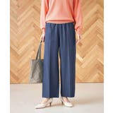 【イージーケア/ストレッチ】美ラクるイージーワイドパンツ | a.v.v【WOMEN】 | 詳細画像2 