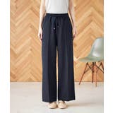 【イージーケア/ストレッチ】美ラクるイージーワイドパンツ | a.v.v【WOMEN】 | 詳細画像20 