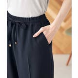 【イージーケア/ストレッチ】美ラクるイージーワイドパンツ | a.v.v【WOMEN】 | 詳細画像25 