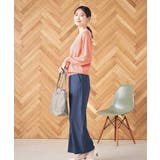 【イージーケア/ストレッチ】美ラクるイージーワイドパンツ | a.v.v【WOMEN】 | 詳細画像7 