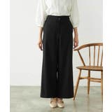 【洗える/ストレッチ】ベルテッドワイドストレートパンツ | a.v.v【WOMEN】 | 詳細画像18 