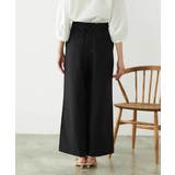 【洗える/ストレッチ】ベルテッドワイドストレートパンツ | a.v.v【WOMEN】 | 詳細画像20 