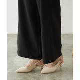 【洗える/ストレッチ】ベルテッドワイドストレートパンツ | a.v.v【WOMEN】 | 詳細画像24 