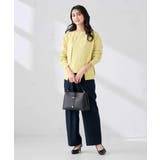 ［支持率NO.1/イージーケア/ストレッチ］スッキリ見えストレートパンツ | a.v.v【WOMEN】 | 詳細画像14 