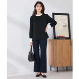 ［支持率NO.1/イージーケア/ストレッチ］スッキリ見えストレートパンツ | a.v.v【WOMEN】 | 詳細画像19 