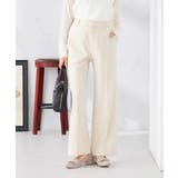 ［支持率NO.1/イージーケア/ストレッチ］スッキリ見えストレートパンツ | a.v.v【WOMEN】 | 詳細画像23 