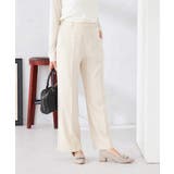 ［支持率NO.1/イージーケア/ストレッチ］スッキリ見えストレートパンツ | a.v.v【WOMEN】 | 詳細画像25 