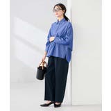 ［支持率NO.1/イージーケア/ストレッチ］スッキリ見えワイドパンツ | a.v.v【WOMEN】 | 詳細画像14 