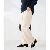 ［支持率NO.1/イージーケア/ストレッチ］スッキリ見えワイドパンツ | a.v.v【WOMEN】 | 詳細画像18 