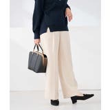 ［支持率NO.1/イージーケア/ストレッチ］スッキリ見えワイドパンツ | a.v.v【WOMEN】 | 詳細画像20 