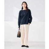 ［支持率NO.1/イージーケア/ストレッチ］スッキリ見えワイドパンツ | a.v.v【WOMEN】 | 詳細画像21 