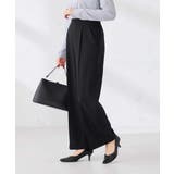 ［支持率NO.1/イージーケア/ストレッチ］スッキリ見えワイドパンツ | a.v.v【WOMEN】 | 詳細画像31 