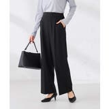 ［支持率NO.1/イージーケア/ストレッチ］スッキリ見えワイドパンツ | a.v.v【WOMEN】 | 詳細画像32 