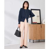 ［支持率NO.1/イージーケア/ストレッチ］スッキリ見えワイドパンツ | a.v.v【WOMEN】 | 詳細画像7 