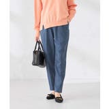 ブルー | ［支持率NO.1/イージーケア］イージーテーパードパンツ | a.v.v【WOMEN】