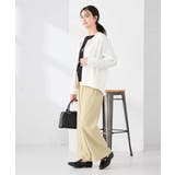 ［支持率NO.1/イージーケア］イージーワイドパンツ | a.v.v【WOMEN】 | 詳細画像6 