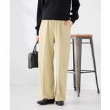 ライトカーキ | ［支持率NO.1/イージーケア］イージーワイドパンツ | a.v.v【WOMEN】