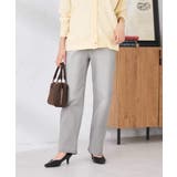 ライトグレー | ストレートデニムパンツ | a.v.v【WOMEN】