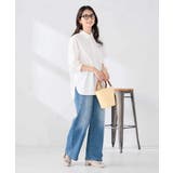 ワイドデニムパンツ | a.v.v【WOMEN】 | 詳細画像13 