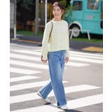 ストレッチデニムストレートパンツ | a.v.v【WOMEN】 | 詳細画像21 