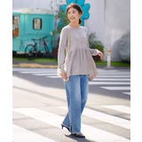 ストレッチデニムストレートパンツ | a.v.v【WOMEN】 | 詳細画像24 