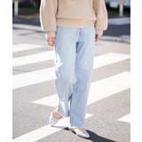 ストレッチデニムストレートパンツ | a.v.v【WOMEN】 | 詳細画像5 