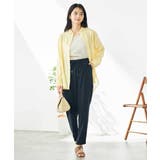 【接触冷感/洗える/イージーケア】美ラクるイージーテーパードパンツ | a.v.v【WOMEN】 | 詳細画像14 