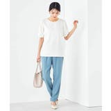 【接触冷感/洗える/イージーケア】美ラクるイージーテーパードパンツ | a.v.v【WOMEN】 | 詳細画像2 