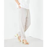 【接触冷感/洗える/イージーケア】美ラクるイージーテーパードパンツ | a.v.v【WOMEN】 | 詳細画像27 