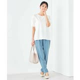 【接触冷感/洗える/イージーケア】美ラクるイージーテーパードパンツ | a.v.v【WOMEN】 | 詳細画像4 