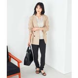 【接触冷感/洗える/イージーケア】美ラクるイージーテーパードパンツ | a.v.v【WOMEN】 | 詳細画像45 