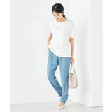 【接触冷感/洗える/イージーケア】美ラクるイージーテーパードパンツ | a.v.v【WOMEN】 | 詳細画像5 