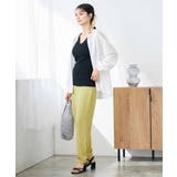 【接触冷感/洗える/イージーケア】美ラクるイージーテーパードパンツ | a.v.v【WOMEN】 | 詳細画像64 