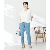 【接触冷感/洗える/イージーケア】美ラクるイージーテーパードパンツ | a.v.v【WOMEN】 | 詳細画像74 