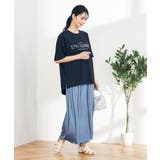 【洗える/セットアップ対応可】サテンギャザースカンツ | a.v.v【WOMEN】 | 詳細画像15 