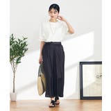 【洗える/セットアップ対応可】サテンギャザースカンツ | a.v.v【WOMEN】 | 詳細画像18 