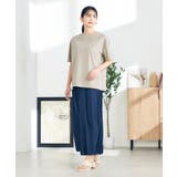 【洗える/セットアップ対応可】サテンギャザースカンツ | a.v.v【WOMEN】 | 詳細画像24 