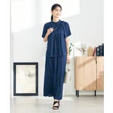 【洗える/セットアップ対応可】サテンギャザースカンツ | a.v.v【WOMEN】 | 詳細画像27 